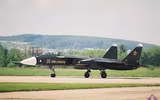 [ẢNH] Su-47 Berkut bất ngờ xuất hiện tại triển lãm MAKS 2019, dấu hiệu khôi phục dự án?