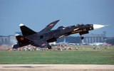 [ẢNH] Su-47 Berkut bất ngờ xuất hiện tại triển lãm MAKS 2019, dấu hiệu khôi phục dự án?