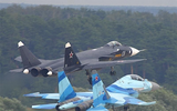 [ẢNH] Su-47 Berkut bất ngờ xuất hiện tại triển lãm MAKS 2019, dấu hiệu khôi phục dự án?