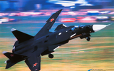 [ẢNH] Su-47 Berkut bất ngờ xuất hiện tại triển lãm MAKS 2019, dấu hiệu khôi phục dự án?