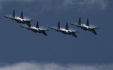 [ẢNH] Tiết lộ chấn động: Tiêm kích Israel buộc phải rút lui sau khi bị Su-35 Nga áp sát