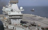 [ẢNH] Tàu sân bay Anh mang đầy F-35 chuẩn bị tới biển Đông
