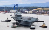 [ẢNH] Tàu sân bay Anh mang đầy F-35 chuẩn bị tới biển Đông