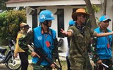 [ẢNH] Chiến sĩ gìn giữ hòa bình Việt Nam huấn luyện sử dụng súng trường Pindad SS2 tối tân