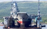 [ẢNH] Dấu hiệu Nga từ bỏ nâng cấp tàu sân bay Đô đốc Kuznetsov