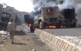 [ẢNH] Houthi thắng lớn, phá hủy và thu giữ nhiều xe thiết giáp tối tân của Saudi Arabia