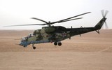 [ẢNH] Trực thăng vũ trang Nga bất ngờ tấn công dữ dội phiến quân tại Latakia