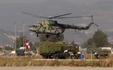 [ẢNH] Trực thăng vũ trang Nga bất ngờ tấn công dữ dội phiến quân tại Latakia