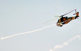 [ẢNH] Trực thăng vũ trang Syria bất ngờ tấn công dữ dội phiến quân tại Lattakia