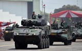 [ẢNH] Quân đội Indonesia duyệt binh hoành tráng khoe dàn vũ khí nội địa cực mạnh