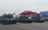 [ẢNH] Quân đội Indonesia duyệt binh hoành tráng khoe dàn vũ khí nội địa cực mạnh