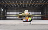 [ẢNH] Oanh tạc cơ Tu-160M2 sản xuất mới đầu tiên của Nga chuẩn bị cất cánh