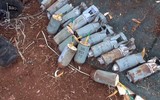 [ẢNH] Đoàn xe tuần tra quân cảnh Nga bị trúng mìn tại Daraa, Syria