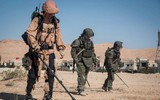 [ẢNH] Đoàn xe tuần tra quân cảnh Nga bị trúng mìn tại Daraa, Syria