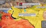 [ẢNH] Quân đội Syria phản ứng nóng khi xe tăng Thổ Nhĩ Kỳ áp sát Manbij