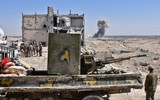 [ẢNH] Quân đội Syria phản ứng nóng khi xe tăng Thổ Nhĩ Kỳ áp sát Manbij