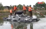 [ẢNH] Thiết giáp BRDM-2M biểu diễn tính năng trước tùy viên quân sự Việt Nam tại Nga