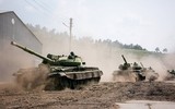 [Ảnh] Chiến sự ác liệt, Nga cấp tốc viện trợ số lượng lớn tăng thiết giáp cho Syria