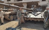 [Ảnh] Chiến sự ác liệt, Nga cấp tốc viện trợ số lượng lớn tăng thiết giáp cho Syria