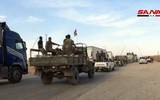 [ẢNH] Quân đội Syria ào ạt tiến vào thành phố Raqqa và al-Hasakah tiếp quản căn cứ Mỹ