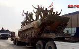 [ẢNH] Quân đội Syria ào ạt tiến vào thành phố Raqqa và al-Hasakah tiếp quản căn cứ Mỹ