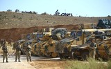 [ẢNH] Quân đội Syria, Thổ Nhĩ Kỳ tiếp tục giao tranh bất chấp lệnh ngừng bắn