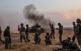 [ẢNH] Giao tranh ác liệt, Thổ Nhĩ Kỳ chiếm 2 thị trấn dọc biên giới Syria