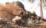 [ẢNH] Xe tăng Thổ Nhĩ Kỳ tấn công dữ dội quân đội Syria gần Ras al-Ayn