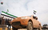 [ẢNH] Xe tăng Thổ Nhĩ Kỳ tấn công dữ dội quân đội Syria gần Ras al-Ayn