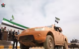 [ẢNH] Xe tăng Thổ Nhĩ Kỳ tấn công dữ dội quân đội Syria gần Ras al-Ayn