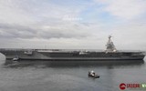 [ẢNH] Mỹ chuẩn bị hạ thủy siêu tàu sân bay hạt nhân lớp Ford thứ hai