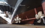 [ẢNH] Mỹ chuẩn bị hạ thủy siêu tàu sân bay hạt nhân lớp Ford thứ hai