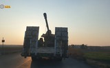 [ẢNH] Quân đội Syria cùng vũ khí hạng nặng ào ạt trở lại thị trấn Tal Tamr