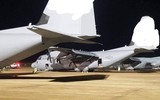 [ẢNH] ‘Lực sĩ’ C-130J Super Hercules ‘ngã sấp mặt’ ngay khi chuẩn bị cất cánh