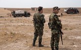 [ẢNH] Quân đội Syria cùng vũ khí hạng nặng ào ạt trở lại thị trấn Tal Tamr