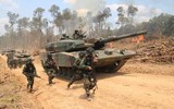 [ẢNH] Lục quân Indonesia tập trận hoành tráng, khoe dàn vũ khí cực mạnh