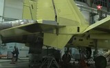 [ẢNH] Tiêm kích Su-57 đầu tiên chuẩn bị gia nhập biên chế Không quân Nga