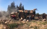 [ẢNH] Quân cảnh Nga bị người Kurd tấn công dữ dội khi tuần tra tại Đông Bắc Syria