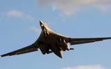 [ẢNH] Cú tăng tốc kinh hoàng của Tu-160 Nga khiến F-35 Mỹ phải 