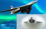 [ẢNH] Cú tăng tốc kinh hoàng của Tu-160 Nga khiến F-35 Mỹ phải 