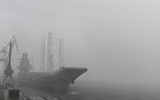 [ẢNH] Phi công hải quân Nga buộc phải luyện tập trên... tàu sân bay hỏng?