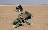 [ẢNH] Trực thăng Mi-8 của không quân Syria rơi tại Hama gây thương vong lớn