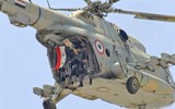 [ẢNH] Trực thăng Mi-8 của không quân Syria rơi tại Hama gây thương vong lớn