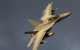 [ẢNH] Tiêm kích F/A-18 Hornet bay ngay trên đầu tổ hợp phòng không S-400 Triumf