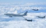 [ẢNH] Máy bay tiếp dầu KC-330 của không quân Australia biểu diễn 