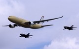 [ẢNH] Máy bay tiếp dầu KC-330 của không quân Australia biểu diễn 
