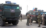 [ẢNH] Đoàn xe tuần tra của quân cảnh Nga tại Syria bị Mỹ đe dọa dùng vũ lực