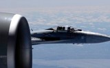 [ẢNH] P-8A Poseidon Mỹ vội vã rút lui sau khi bị tiêm kích Nga truy đuổi?