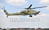 [ẢNH] Nga công bố hình ảnh trực thăng Mi-28UB rơi trong khi bay huấn luyện