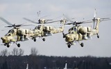 [ẢNH] Nga công bố hình ảnh trực thăng Mi-28UB rơi trong khi bay huấn luyện